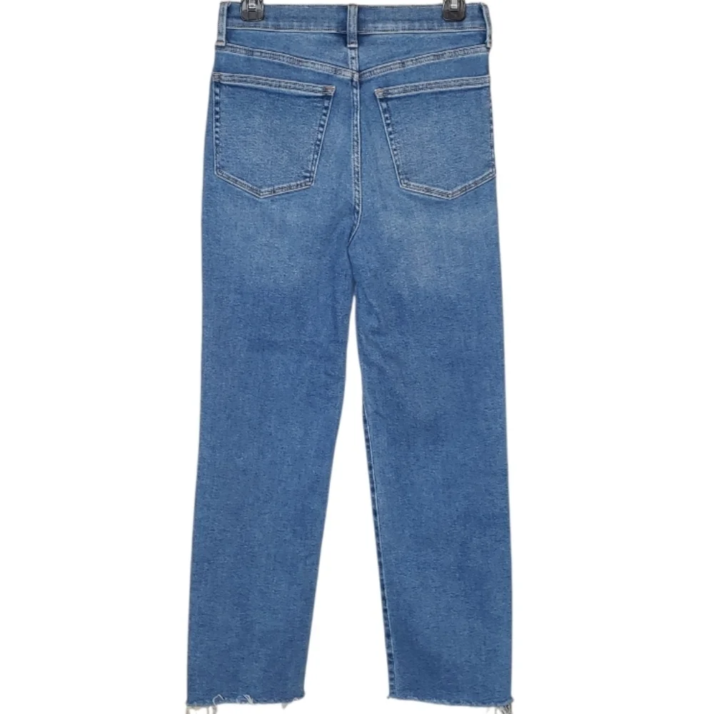 J. Crew Stovepipe High Waisted Straight Leg Jeans - Picture 4 of 8
